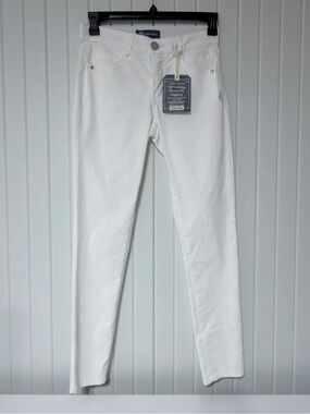 Democracy Ab Solution White Booty Lift Jeggings Women’s Skinny Jeans